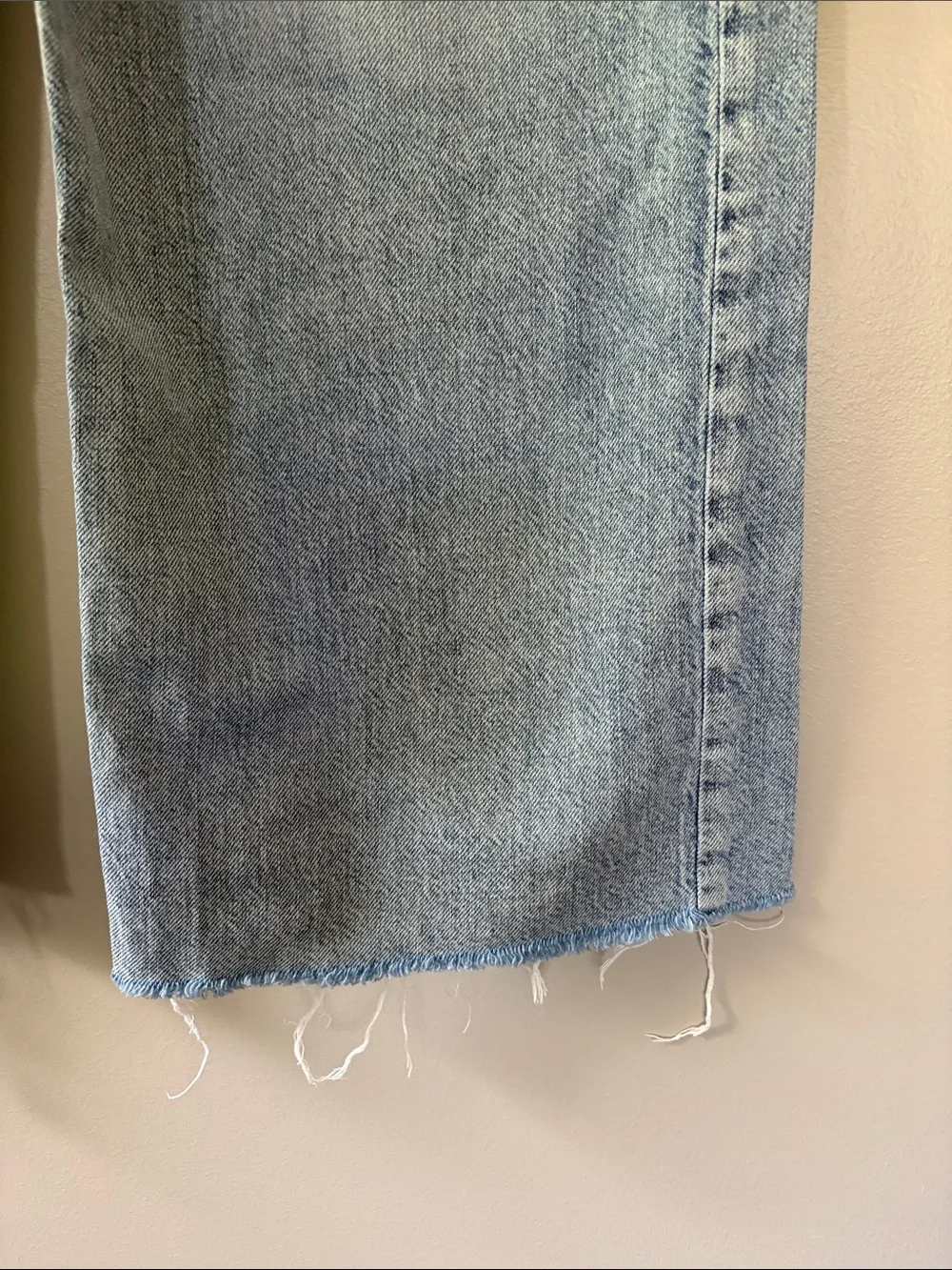 Rag & Bone Cloud Lori Jean Wide Leg Size 28 Light Blue Ultra Soft‎